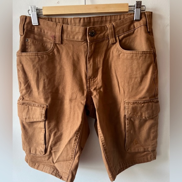 Woods Men's Brown/Tan Cargo Shorts 30 - Picture 1 of 6